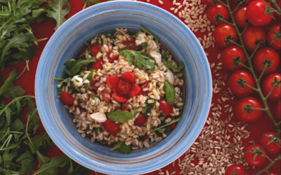 INSALATA DI FARRO E ORZO ESTIVA